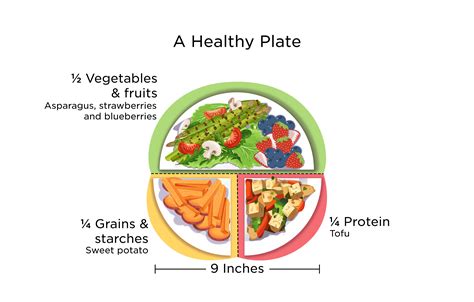 Balanced high-protein meal with lean meat, vegetables and whole grains on a portion-controlled plate — the type of nutrient-dense meal recommended to preserve muscle mass during rapid weight loss on Wegovy